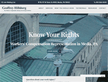 Tablet Screenshot of hillsberglaw.com